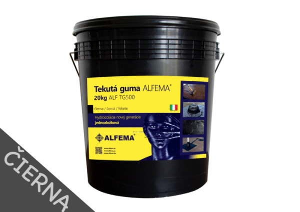 Tekutá guma ALFEMA TG500 čierna 20 kg  (DOPRAVA ZDARMA! NOVÉ BALENIE