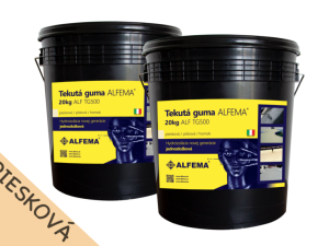 SET 2x Tekutá guma ALFEMA TG500 pieskova 20 kg (40kg) (DOPRAVA ZDARMA! NOVÉ BALENIE