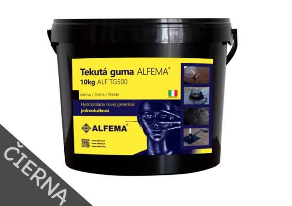 Tekutá guma ALFEMA TG500 čierna 10 kg (DOPRAVA ZDARMA! NOVÉ BALENIE