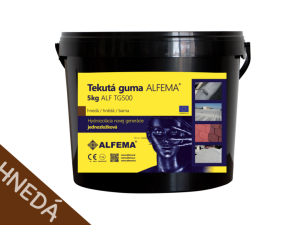 Tekutá guma ALFEMA TG500 hnedá 5 kg (NOVÉ BALENIE
